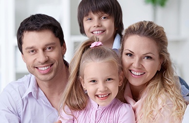 Happy family at Willow Glen Family Dentistry